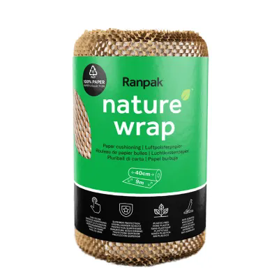 Karton en inpakpapier Honingraat papier NatureWrap 1