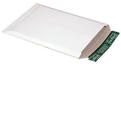 Verzendenvelop Verzendenvelop massief karton, tot 30 mm vulhoogte, wit 1