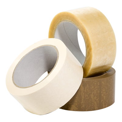 schaduw onderdak verzonden PVC Tape - Geluidloos | vanaf € 2,06 per rol |in transparant, bruin en wit  | Tupak