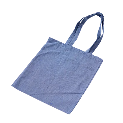 Katoenen tas Gerecyclede katoenen tassen - blauw 1