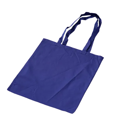 Katoenen tas Katoenen tassen - donkerblauw 1